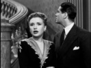 Saboteur (1942)Priscilla Lane, Robert Cummings and stairs